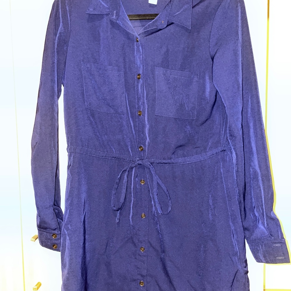 Blue Maternity Dress